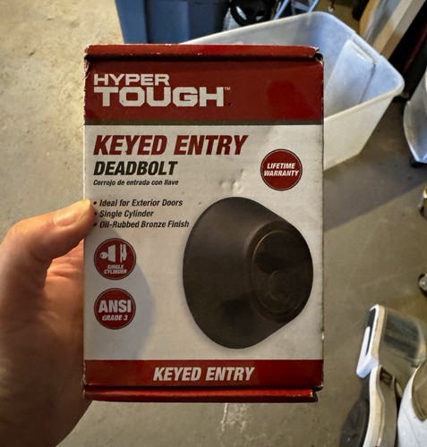 Hyper tough keyed entry - tough,